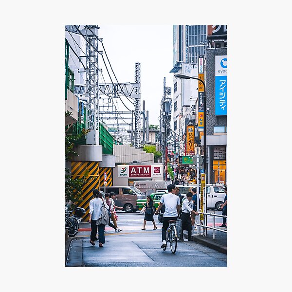 Exploring around Shinjuku in Tokyo Photographic Print