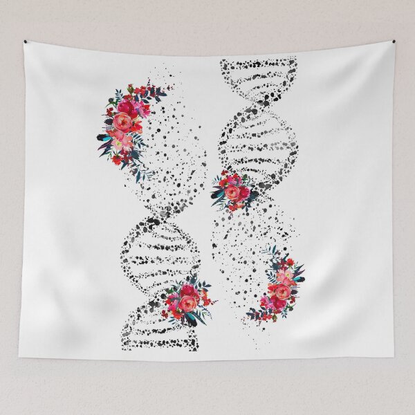 Item preview, DNA, Watercolor Art,Dna double helix genetic designed and sold by Liededrom..