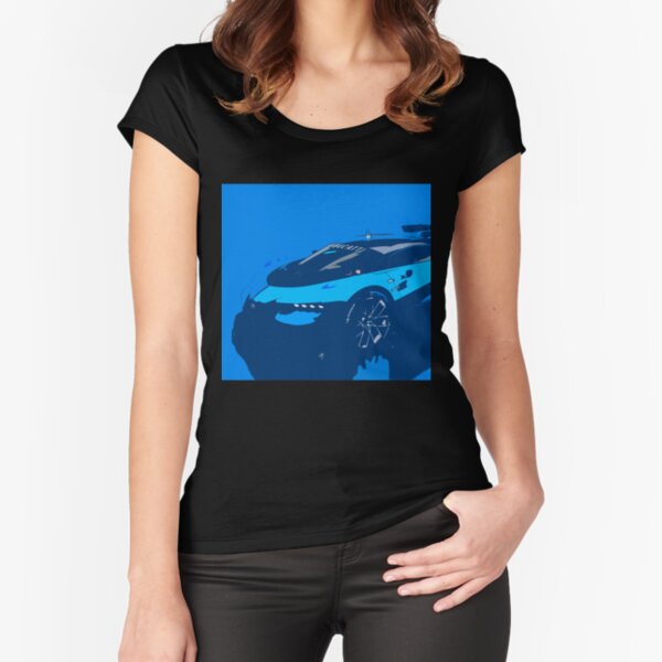 Bugatti Vision Gran Turismo Fitted Scoop T-Shirt