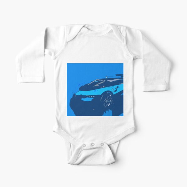 Bugatti Vision Gran Turismo Long Sleeve Baby One-Piece