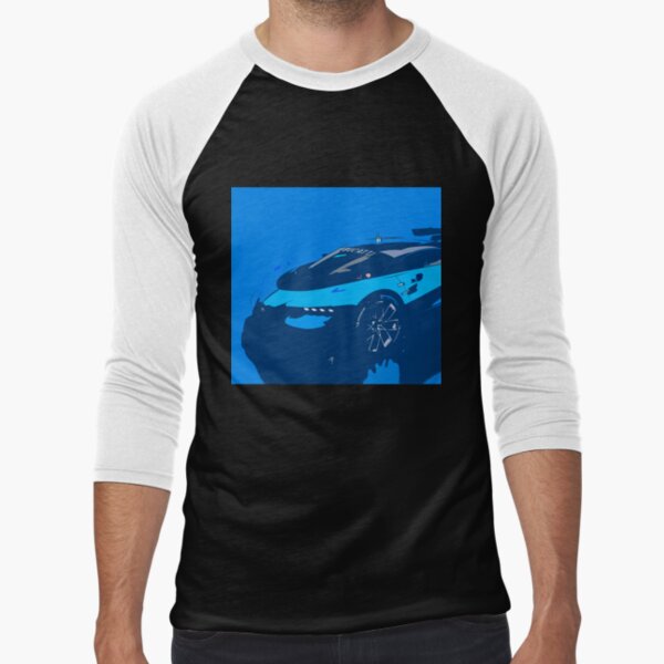 Bugatti Vision Gran Turismo Baseball ¾ Sleeve T-Shirt