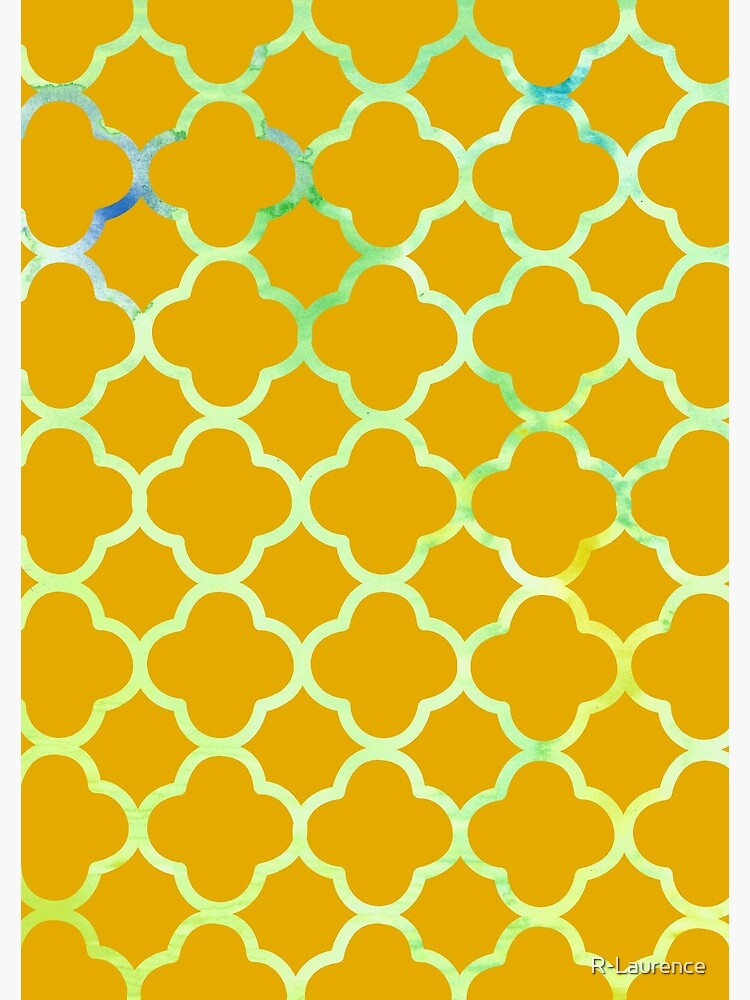 "Honey Rain" Pattern by R-Laurence