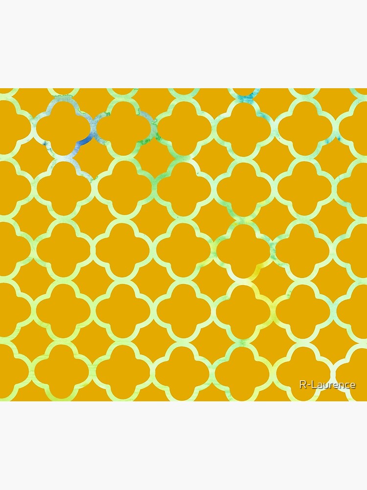"Honey Rain" Pattern by R-Laurence