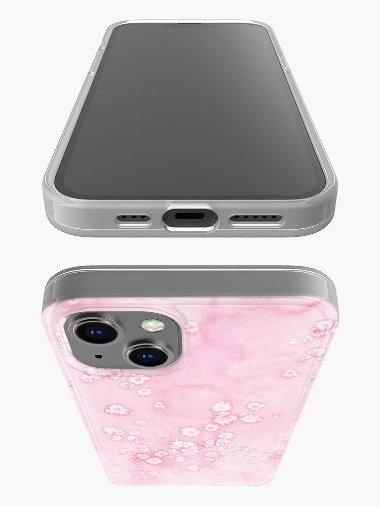 Alternate view of "Pink Soda" Watercolor Texture iPhone Case