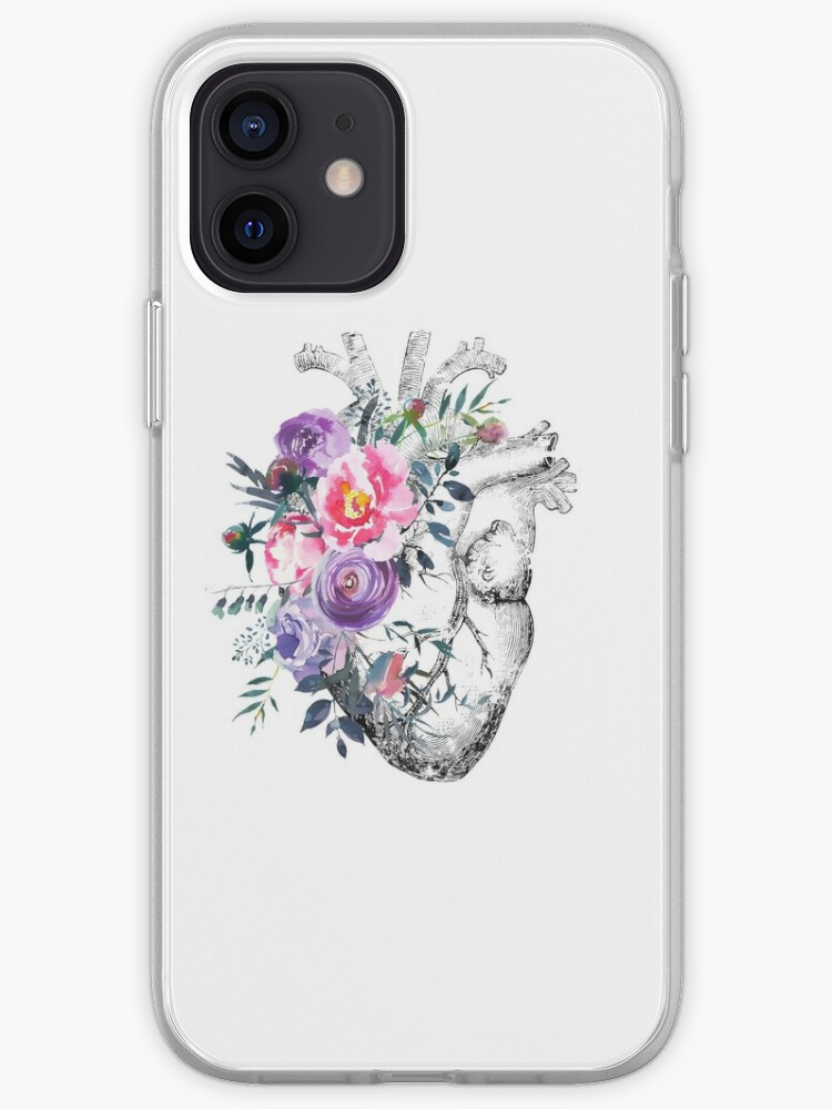 Menschenherz Iphone Hulle Cover Von Erzebetth Redbubble