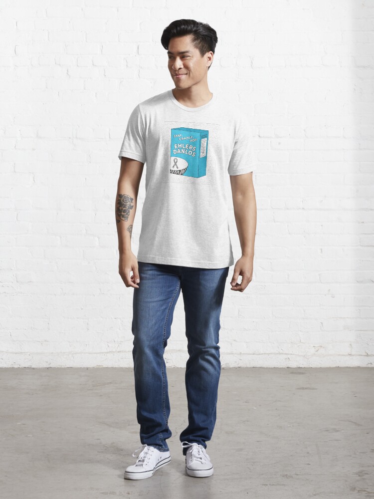 Alternate view of Snap, Crackle, Pop — Ehlers Danlos! Featuring a List of Genetic Mutations Essential T-Shirt