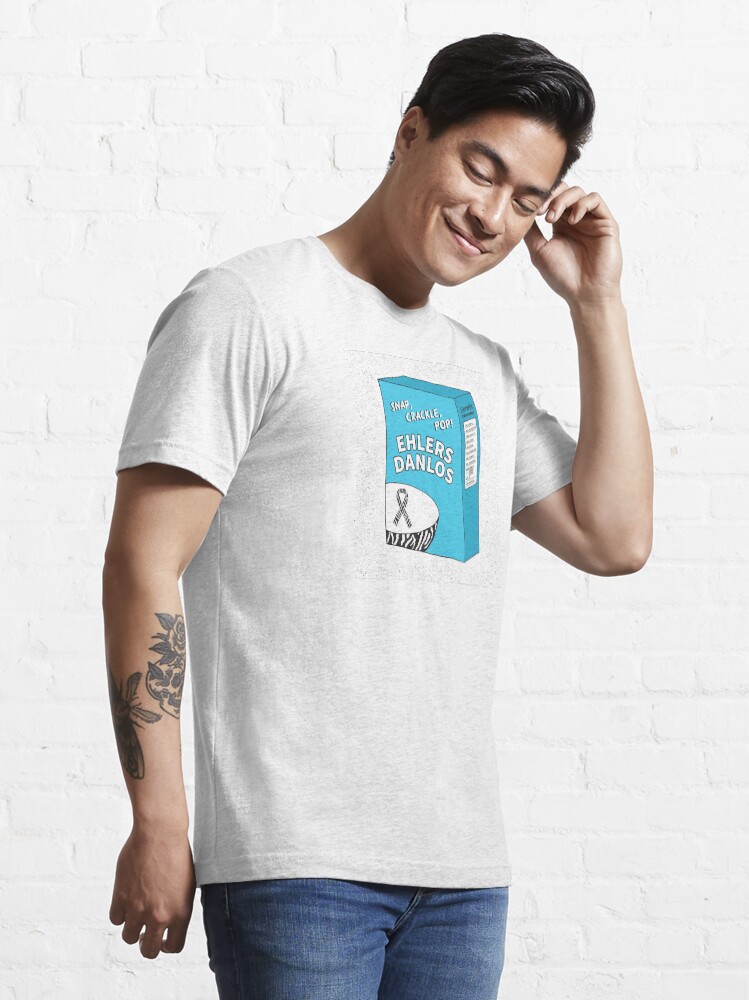 Alternate view of Snap, Crackle, Pop — Ehlers Danlos! Featuring a List of Genetic Mutations Essential T-Shirt