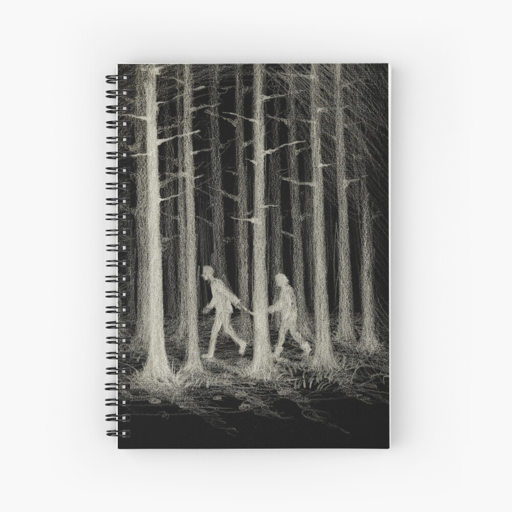 "Follow Me" Spiral Notebook