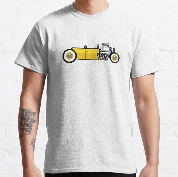 Yellow Hotrod Classic T-Shirt