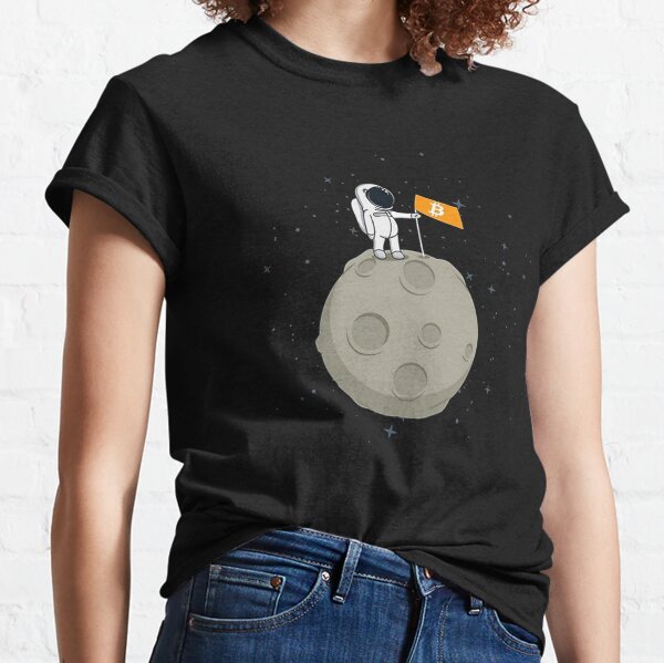 Bitcoin Moon Classic T-Shirt