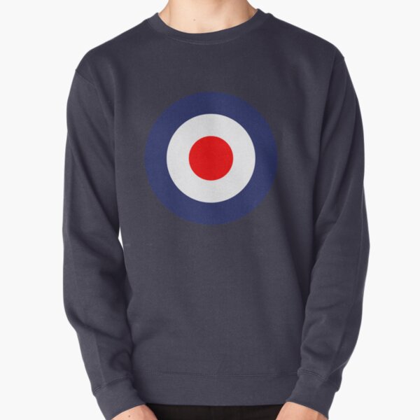 Mod Symbol Vespa Scooter UK Roundel Pullover Sweatshirt