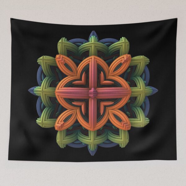 Item preview, 3-D Fractal Emblem designed and sold by Lyle Hatch.