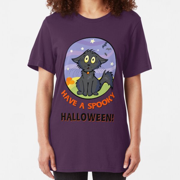 Scaredy Cat - Alternate T-shirt! Slim Fit T-Shirt