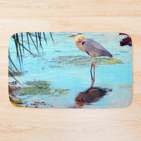 Item preview, Great blue under palm designed and sold by B. Randi Bailey.