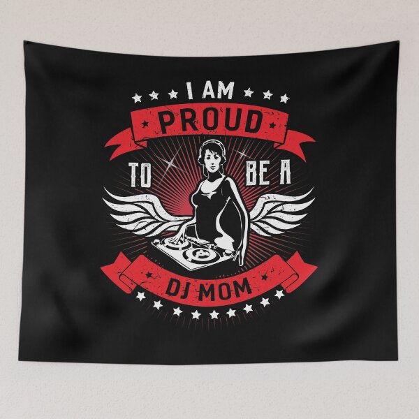 Item preview, Proud DJ Mom Mother Mother's Day Gift Hang Up designed and sold by NixBob.