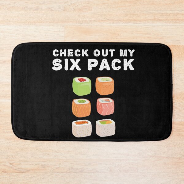 Item preview, Check Out My Sixpack Sushi Maki  designed and sold by MooonTees.