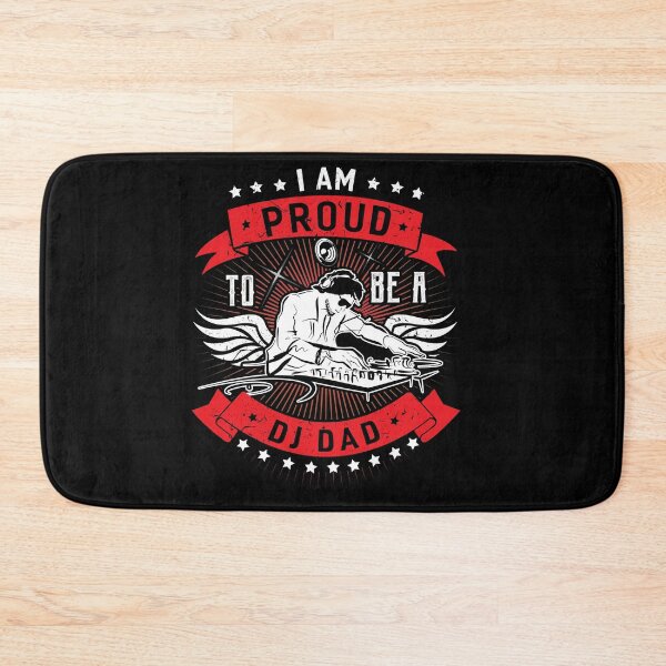 Item preview, I am a Proud DJ Dad DAD Hang Up Party designed and sold by NixBob.