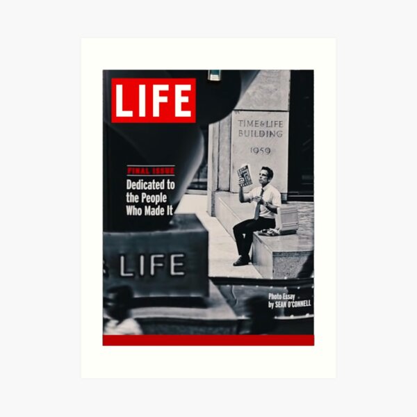 Walter Mitty LIFE Cover Art Print