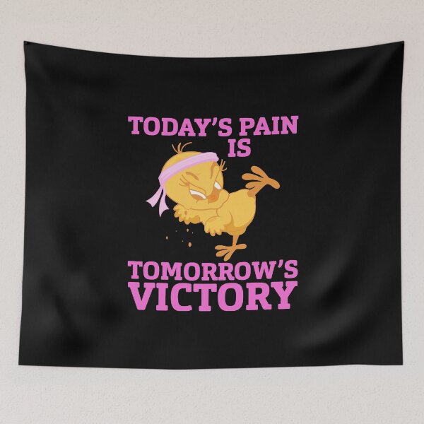 Item preview, Today's pain tomorrow's victory, fight chicks designed and sold by Peter Azeez.
