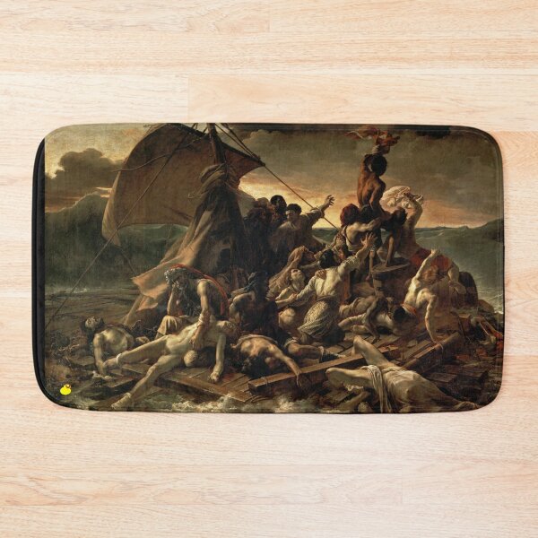 Item preview, Subtly Ruined The Raft of the Medusa - Rubber Duck designed and sold by weavernap.