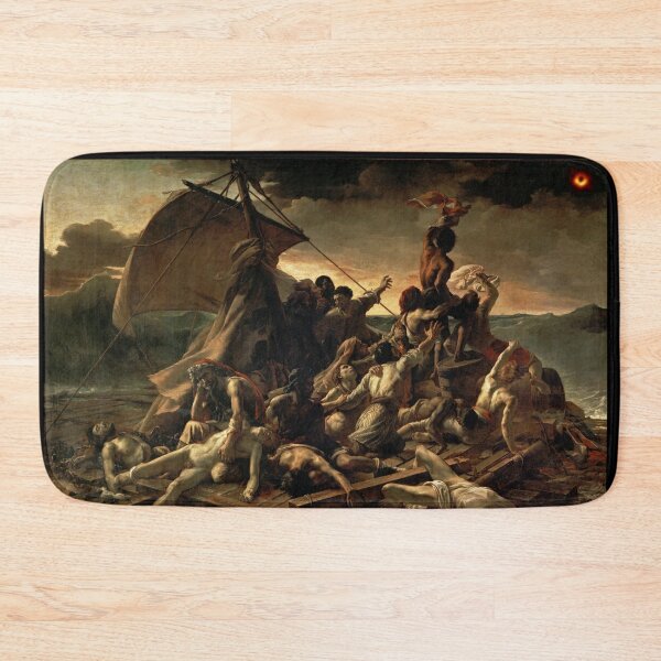 Item preview, Subtly Ruined The Raft of the Medusa - Black Hole Photo designed and sold by weavernap.