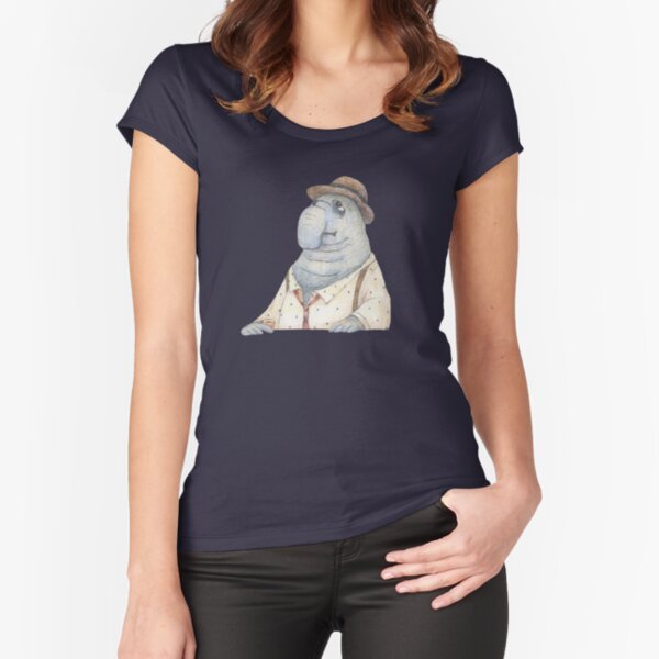 Fitted Scoop T-Shirt