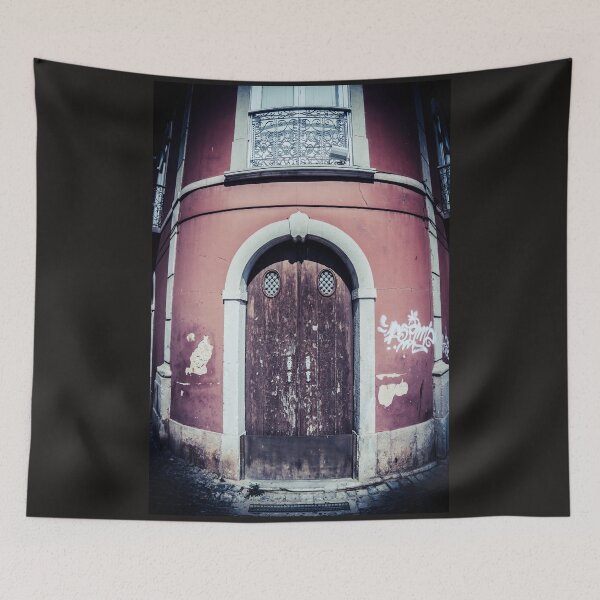 Item preview, Doorway of beautiful building in Tavira, Portugal designed and sold by LJPhotographyuk.