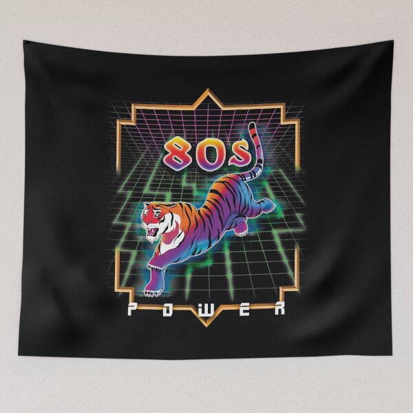 Item preview, 80s retro Tiger designed and sold by TMBTM.