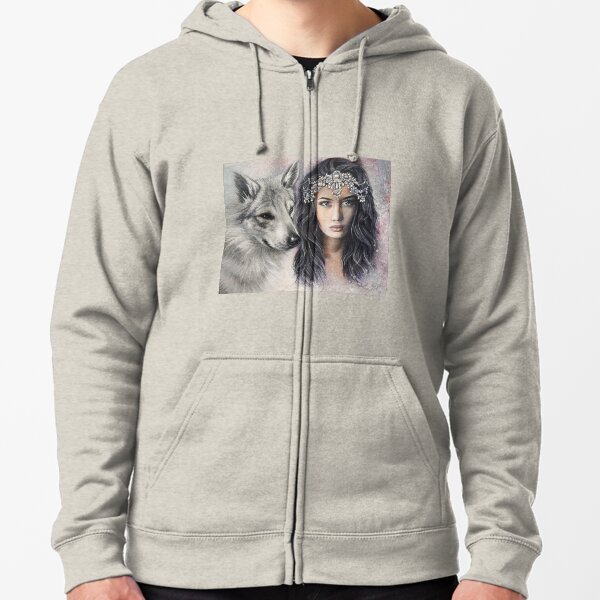By My Side Zipped Hoodie