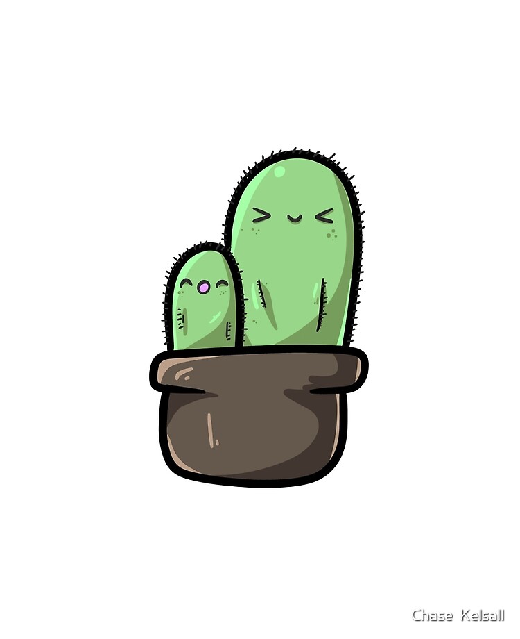 Cute Cactus  Cactus cartoon, Cactus drawing, Cactus illustration