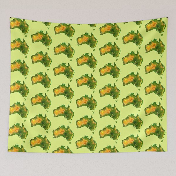 Item preview, Australia Physical Map designed and sold by Havocgirl.