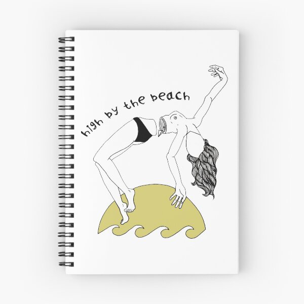 Item preview, high by the beach vintage art designed and sold by Ilustra Club.