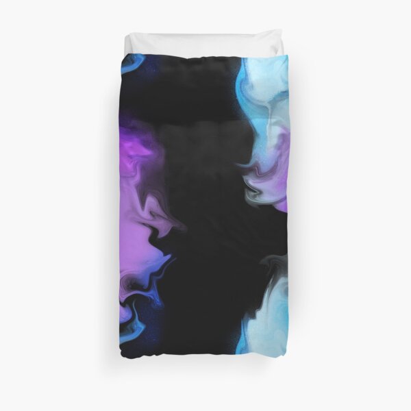 Moody marble Duvet Cover