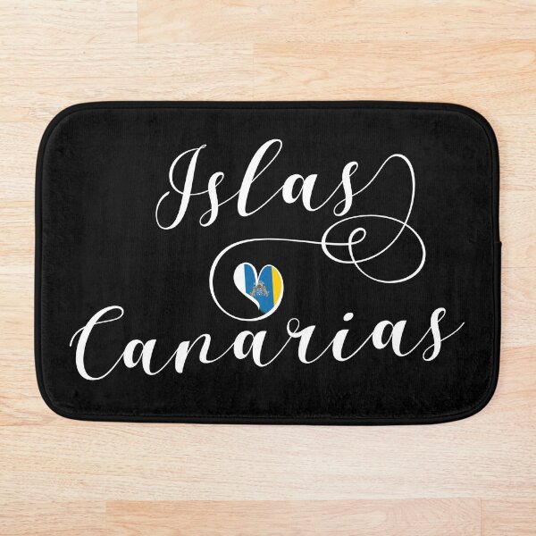 Item preview, Islas Canarias, Canary Islands Flag Heart, I Love The Canaries, Tenerife, Spain designed and sold by Celticana.