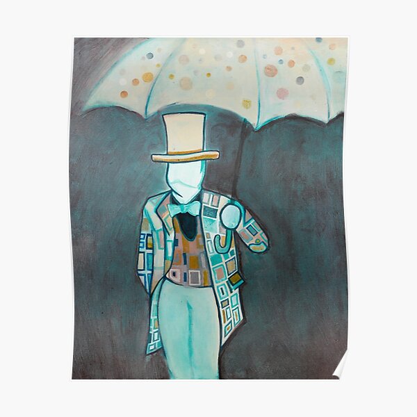 umbrella man Poster