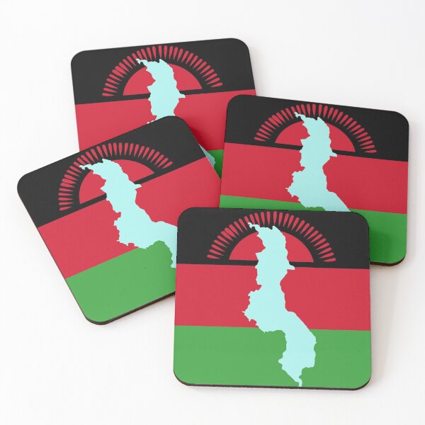 Item preview, Malawi Flag With Map of Malawi designed and sold by Havocgirl.