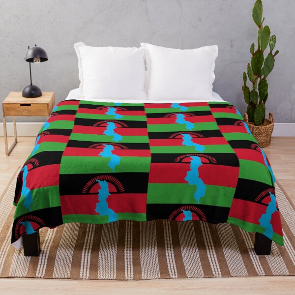 Item preview, Malawi Flag With Map of Malawi designed and sold by Havocgirl.