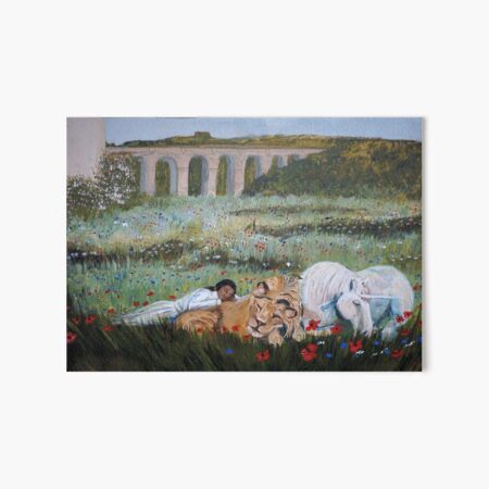 The Lion and the Unicorn (and friend) Art Board Print