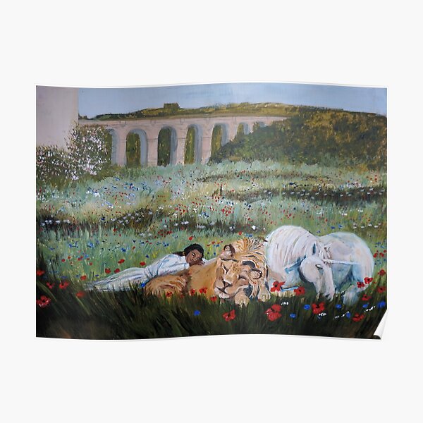 The Lion and the Unicorn (and friend) Poster