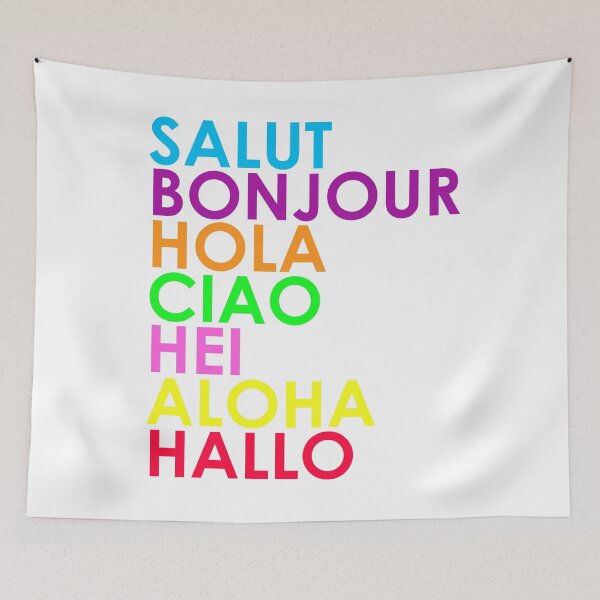 Item preview, HELLO! in many languages designed and sold by lepetitjuif.