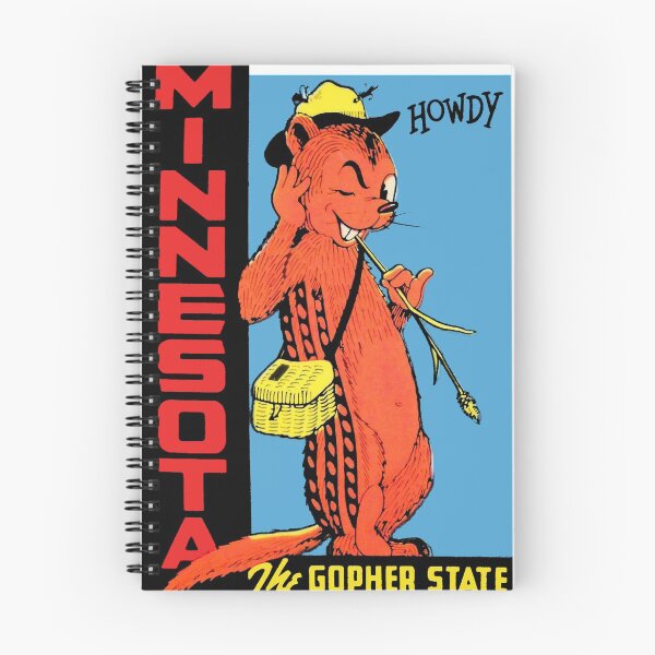 Item preview, Minnesota The Gopher State Vintage Travel Decal designed and sold by hilda74.