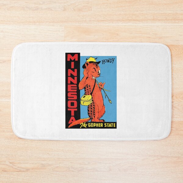 Item preview, Minnesota The Gopher State Vintage Travel Decal designed and sold by hilda74.