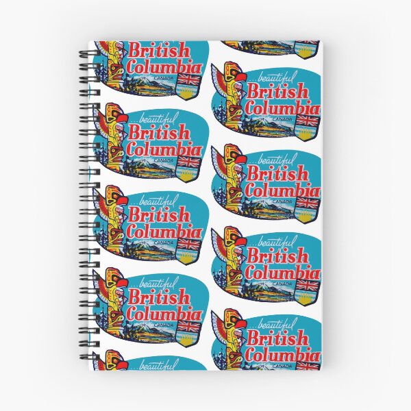 Item preview, Beautiful British Columbia BC Vintage Travel Decal designed and sold by hilda74.