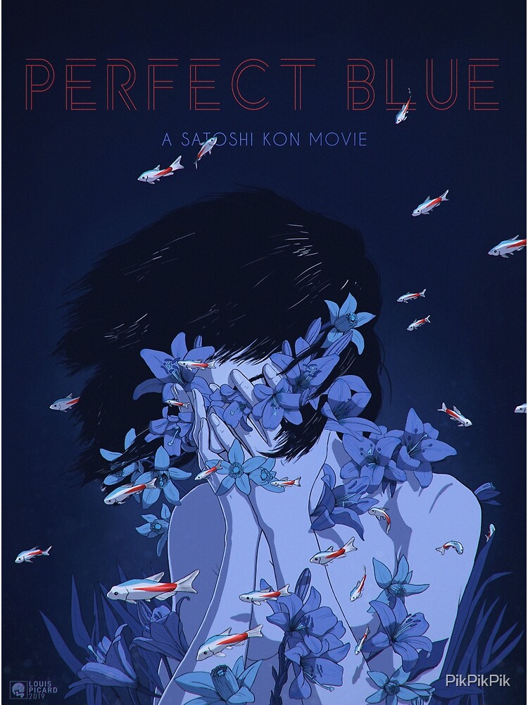 Thumbnail 3 of 3, Poster, Perfect Blue designed and sold by PikPikPik.