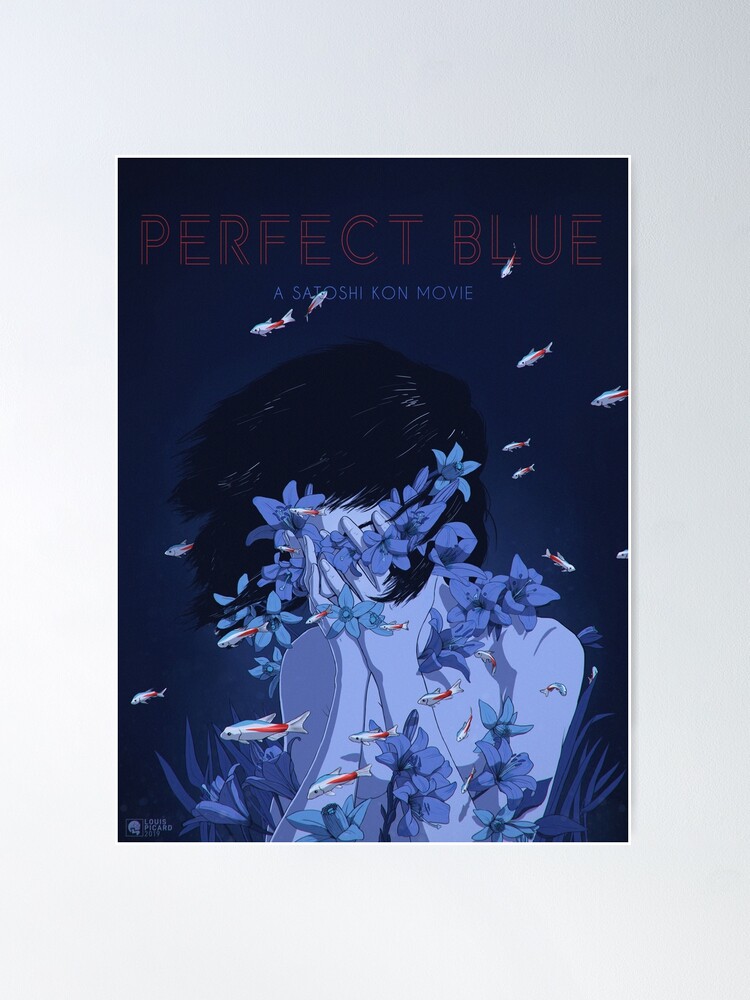 Thumbnail 1 of 3, Poster, Perfect Blue designed and sold by PikPikPik.