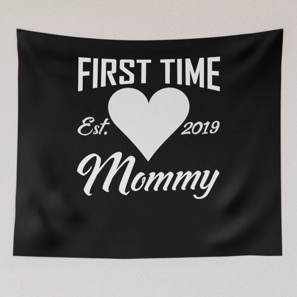 Item preview, First Time Mommy Est 2019 | New Mom|Baby|Pregnancy Announcement| designed and sold by BiagioDeFranco.