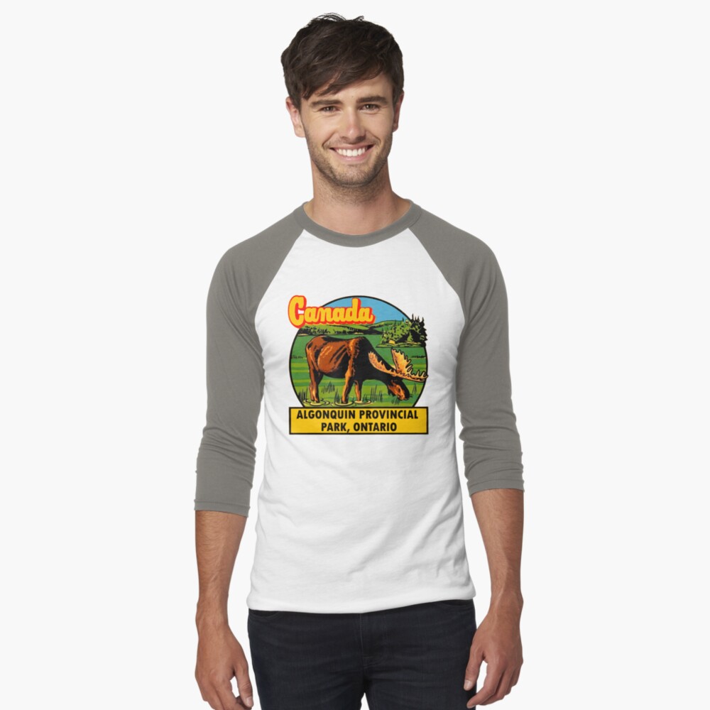 Vista previa del artículo con la obra «Camiseta ¾ estilo béisbol», diseñado y vendido por hilda74.