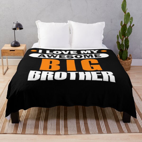 Item preview, I Love My Awesome Big Brother|Sibling|Family|Cute|Funny| designed and sold by BiagioDeFranco.