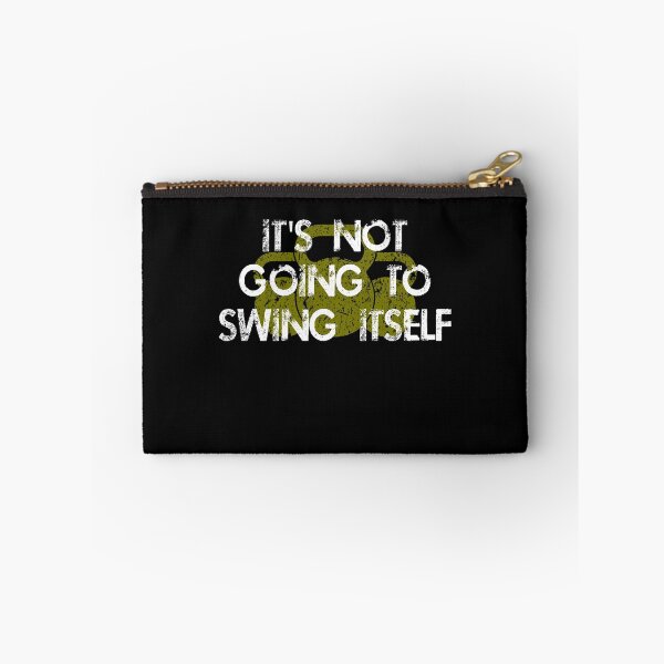 Item preview, It's Not Going To Swing Itself Kettlebell Funny Weightlifting|Exercise|Fitness|Gym|Workout| designed and sold by BiagioDeFranco.
