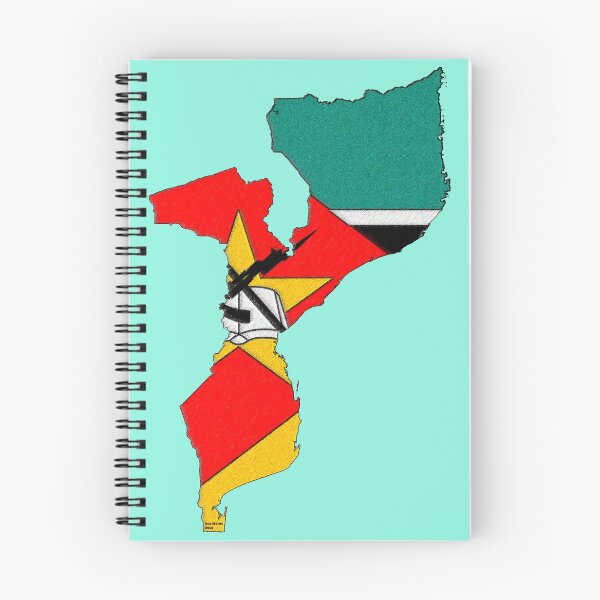 Item preview, Mozambique Map With Mozambican Flag designed and sold by Havocgirl.